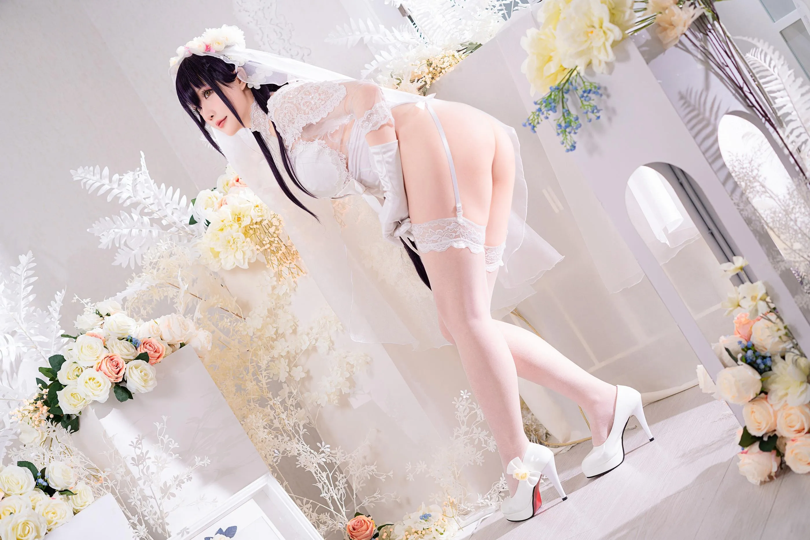 星之迟迟 – NO.84 纯白漆黑-吾妻 [31P]插图4